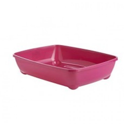 [MOD-C130-0328-00] Moderna Arist-O-Tray-Cat Litter TrayColor: Pink, Sizes: M