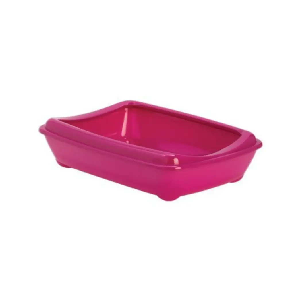Moderna Arist-O-Tray-Cat Litter TrayColor: Pink, Sizes: XL
