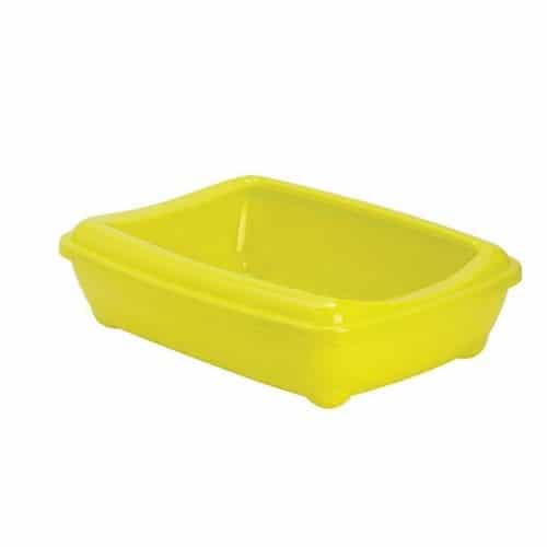 [MOD-C192-0329-00] Moderna Arist-O-Tray-Cat Litter TrayColor: Yellow, Sizes: L (With Rim)