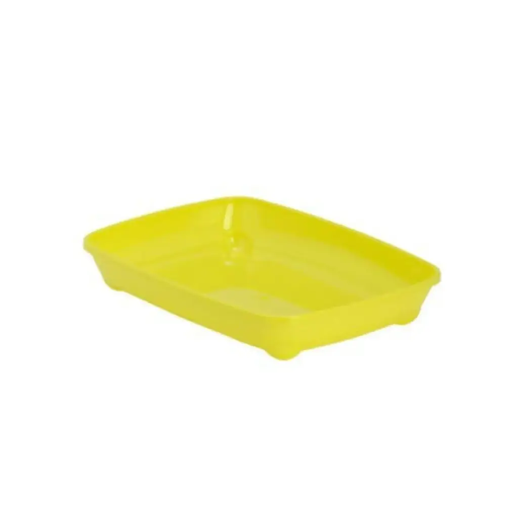 Moderna Arist-O-Tray-Cat Litter TrayColor: Yellow, Sizes: S