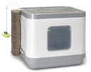 Moderna Cat Concept With Cushion & Scratch - C802 (Grey)