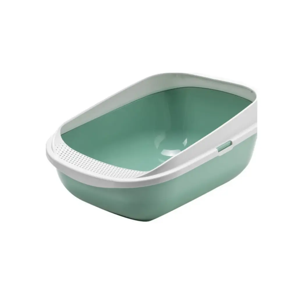 Moderna Comfy Step-Litter Tray 57.6 x 42.6 x 25.5 cm-Green