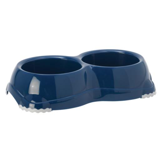 Moderna Double Smarty BowlColor: Blue, Sizes: XS