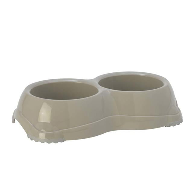 Moderna Double Smarty BowlColor: Grey, Sizes: M