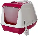 Moderna Flip Cat-Litter BoxColor: Pink, Sizes: L