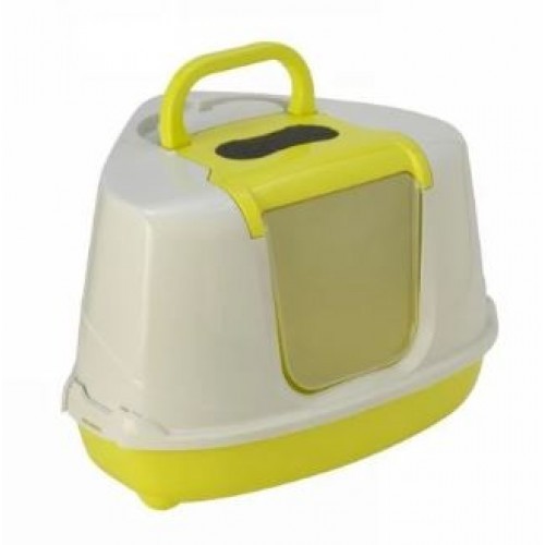 Moderna Flip Corner -Litter Box (C250)Color: Yellow