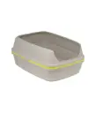 Moderna Lift to Sift -Open Cat Litter Box (Grey+Lemon)Sizes: L