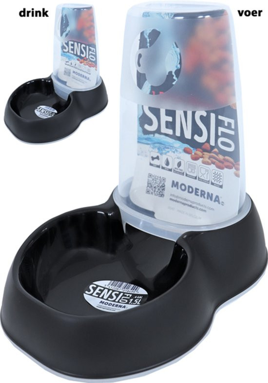 Moderna Sensiflo Dispenser 2in1 (AO60)Color: Black