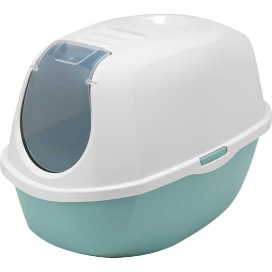 [MOD-C370-0370-00] Moderna Smart Cat Litter Box - (Recycled) P4 L 54.5 x W 39.1 x H 40.3 cmColor: Light Blue