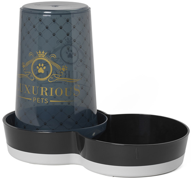 [MOD-H175-0015-AA] Moderna Tasty-Dispenser BowlColor: Black, Sizes: XL