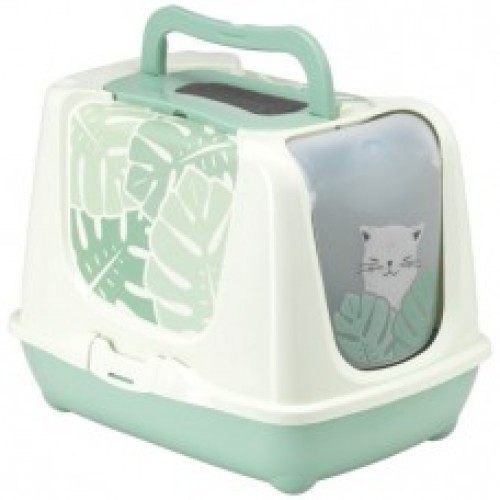 [MOD-BJ61-0378-CA] Moderna Trendy Cat-Litter boxColor: Green, Sizes: XL