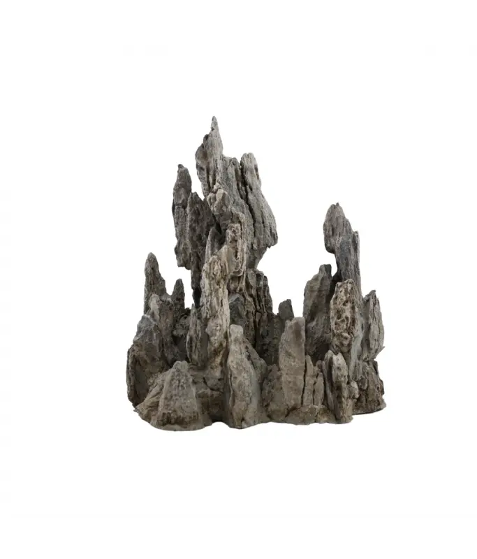 Natural Color Aquarium Waterfall Seriyu Stone Rock- L:13-15cm (1pc/Box)
