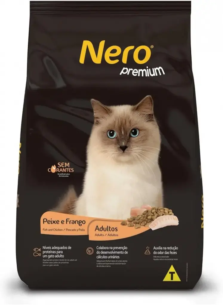 Nero Cat Premium Fish & Chicken Dry Cat Food Bag 10.1kg