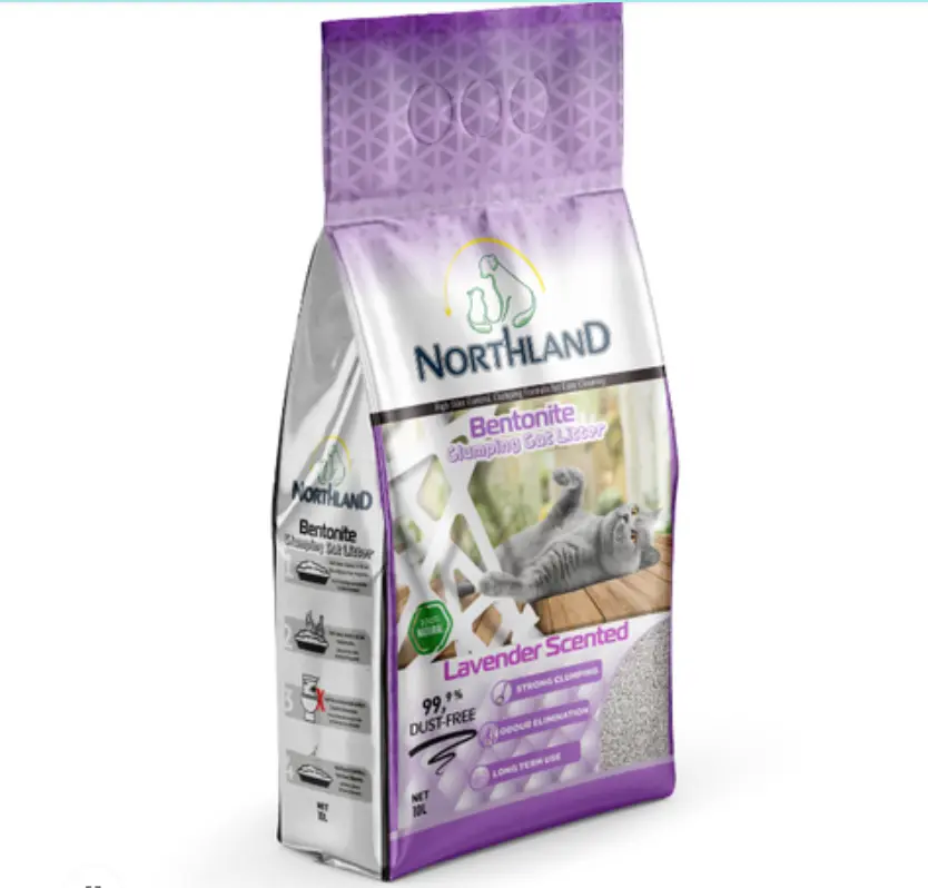 Northland Bentonite Clumping Cat Litter - Lavender 10L