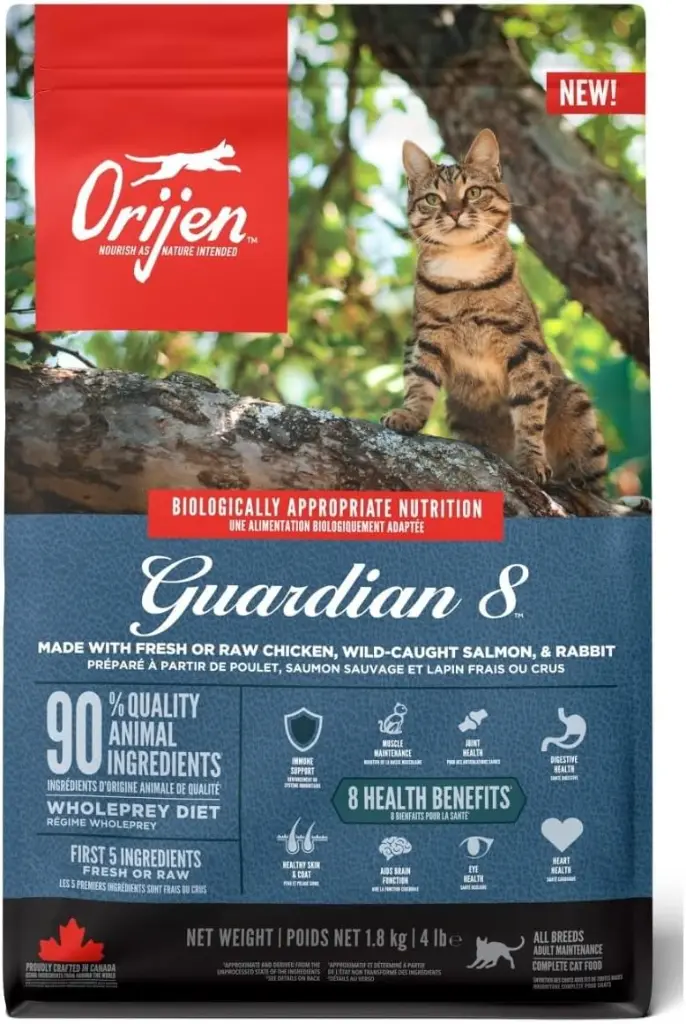 ORIJEN GUARDIAN 8 CAT DRY FOOD 1.8KG