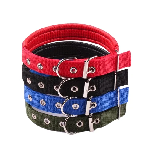 PETBROO PADDED DOG COLLAR 3.0CM PB13415-assorted color-1pc