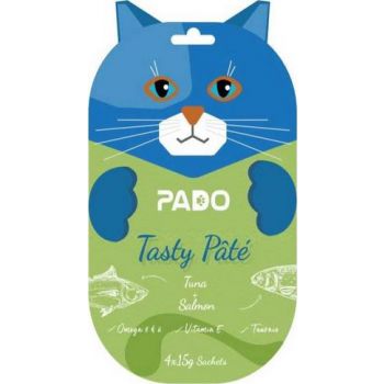 Pado Cat Wet Sachet 4x15gFragrance/Flavour: Tuna & Salmon