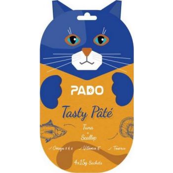 Pado Cat Wet Sachet 4x15gFragrance/Flavour: Tuna & Scallop