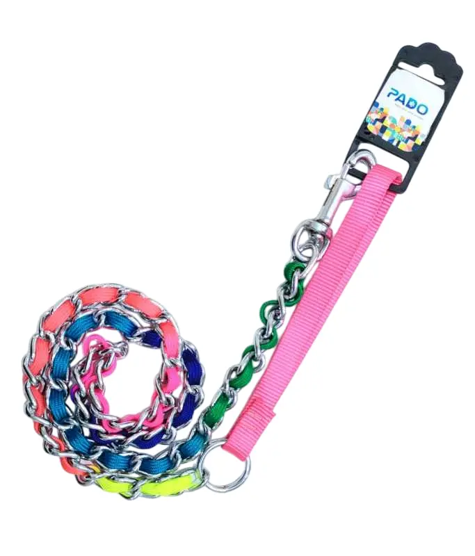 Pado Dog Lead with Coloured Rope Dimension: 3mm x 120cm