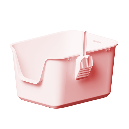 [PD-85376] Pado Portable Cat Litter Box 56*39*42cm-Pink