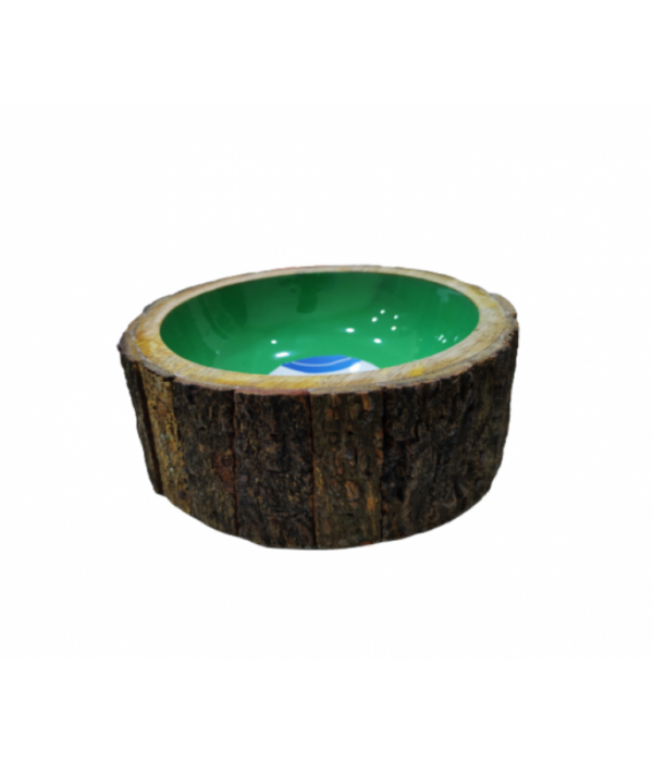 Pado Wooden Dish-Straight with Wood CoverSizes: M