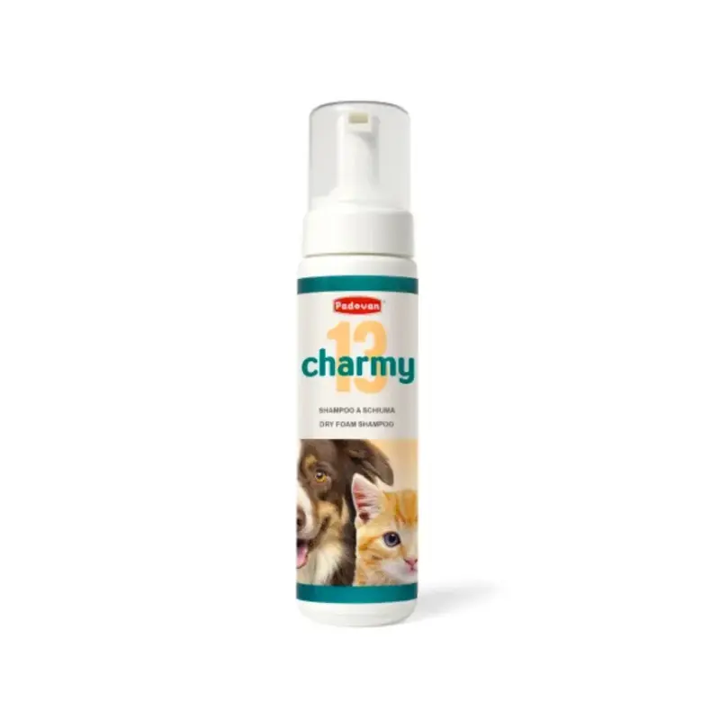PadovanDryFoamShampooCharmy13-200Ml-WaterlessPetShampoo