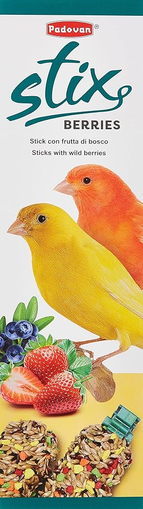 [PP00199] Padovan Stix Berries Canarini-60gm - Canary Treats