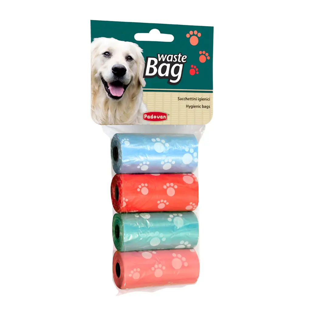 Padovan Waste Bag, Mix Colour - Pet Waste Bags
