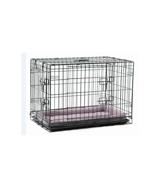 [PDB236] Paw Pals Classic Wire Crate With BedDimension: 62 x 43.5 x 50cm