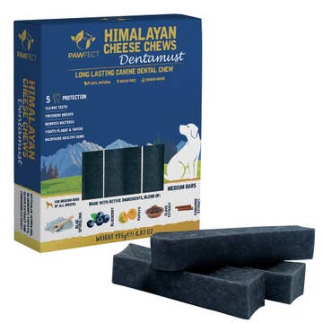 Pawfect Himalayan Cheese Chew Bar with Mint 195g (3x 65g) 