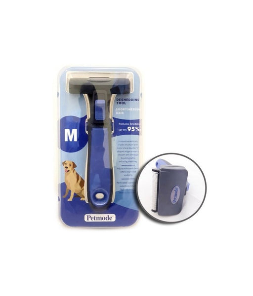 Pet Mode Deshedding Tool for Short/Medium DogSizes: S