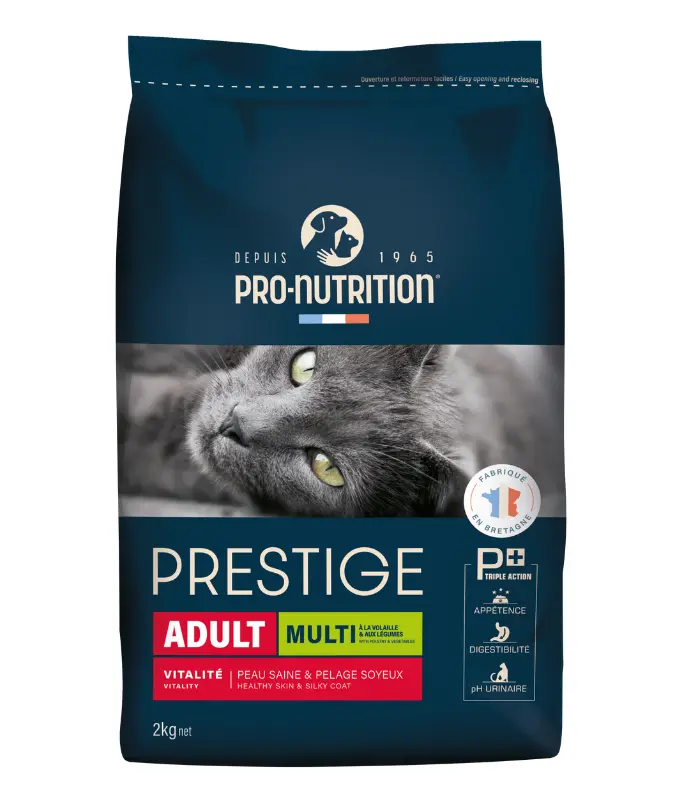 Pro nutrition Prestige Cat Adult Multi 2Kg 