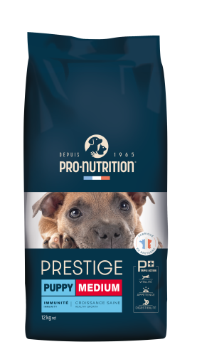 [203250] Pro Nutrition Prestige Puppy Medium Dry Food Bag 12Kg
