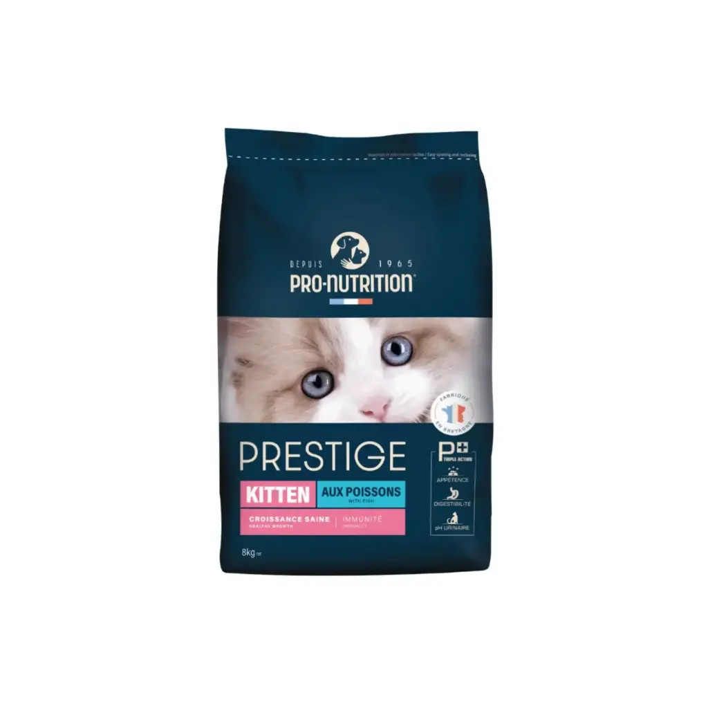 [206650] Pro Nutrition Prestige Kitten Fish Dry Cat Food Bag 8kg