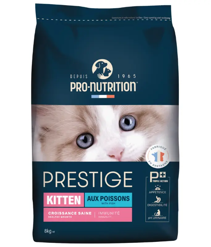 Pro nutrition Prestige Kitten With Fish 8kg 