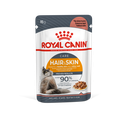 Royal Canin Feline Care Nutrition Intense Beauty Gravy Coat Health Wet Cat Food Pouch 12x85g