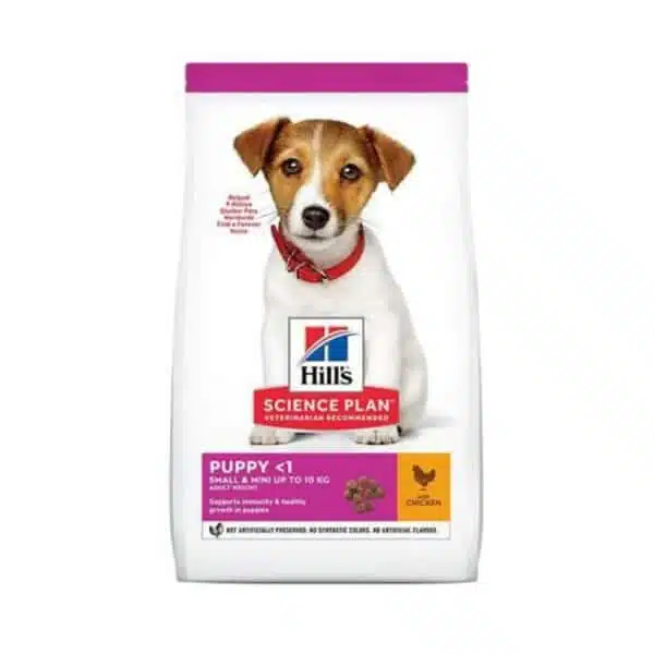 [607652] Hill's Science Plan Puppy Small & Mini Pet Food with Chicken,1.5kg