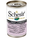 Schesir Cat Can-Wet Food Chicken with Shrimps 140g - Delicious & Natural