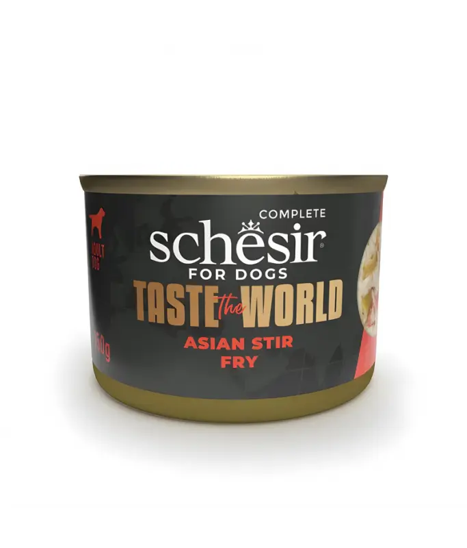 Schesir Taste The World Dog Wholefood - Asian Stir Fry 150g - Gourmet Wet Food