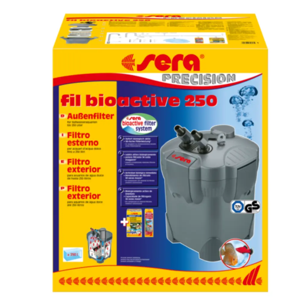 [4001942306041] Sera Fil Bioactive With UV-CModel: 250+UV
