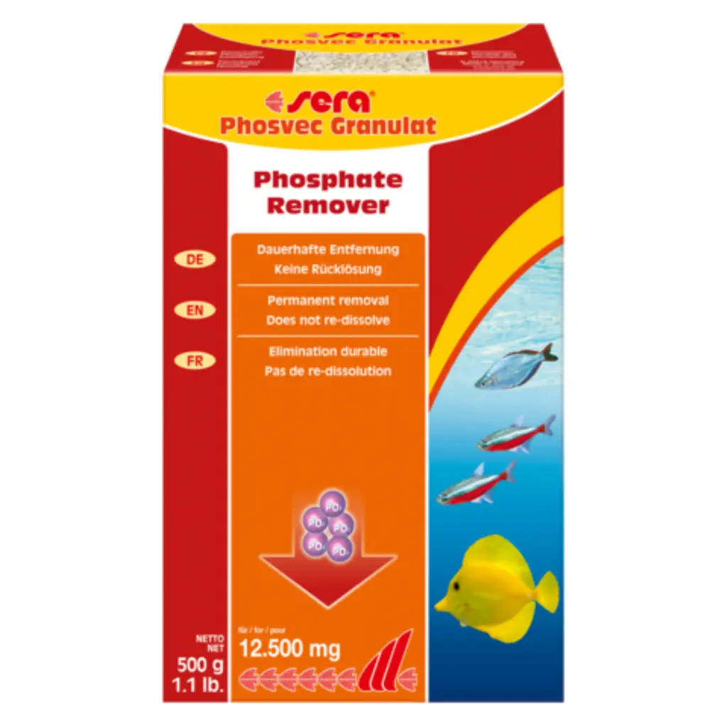 [4001942084154] Sera Phosvec Granulat 500g Weight: 500g