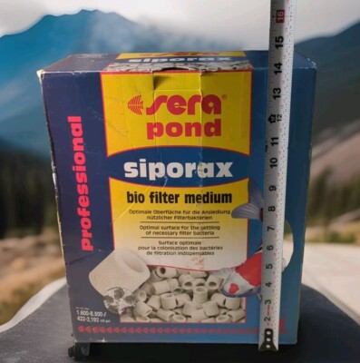 Sera Siporax Pond Professional 10Ltr 15mm 2.9Kg