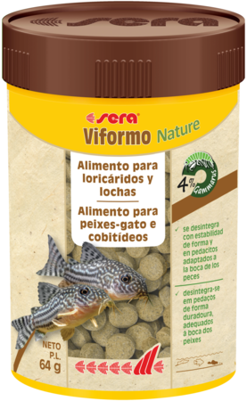 Sera Viformo Nature TabletsVolume: 250ml, Weight: 160g