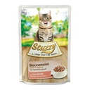 Stuzzy Cat Chunks with Salmon 85g (Min Order 85g – 24pcs)Weight: 85g