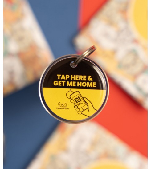 The Pet Tap Smart Pet NFC ID Locator Tags