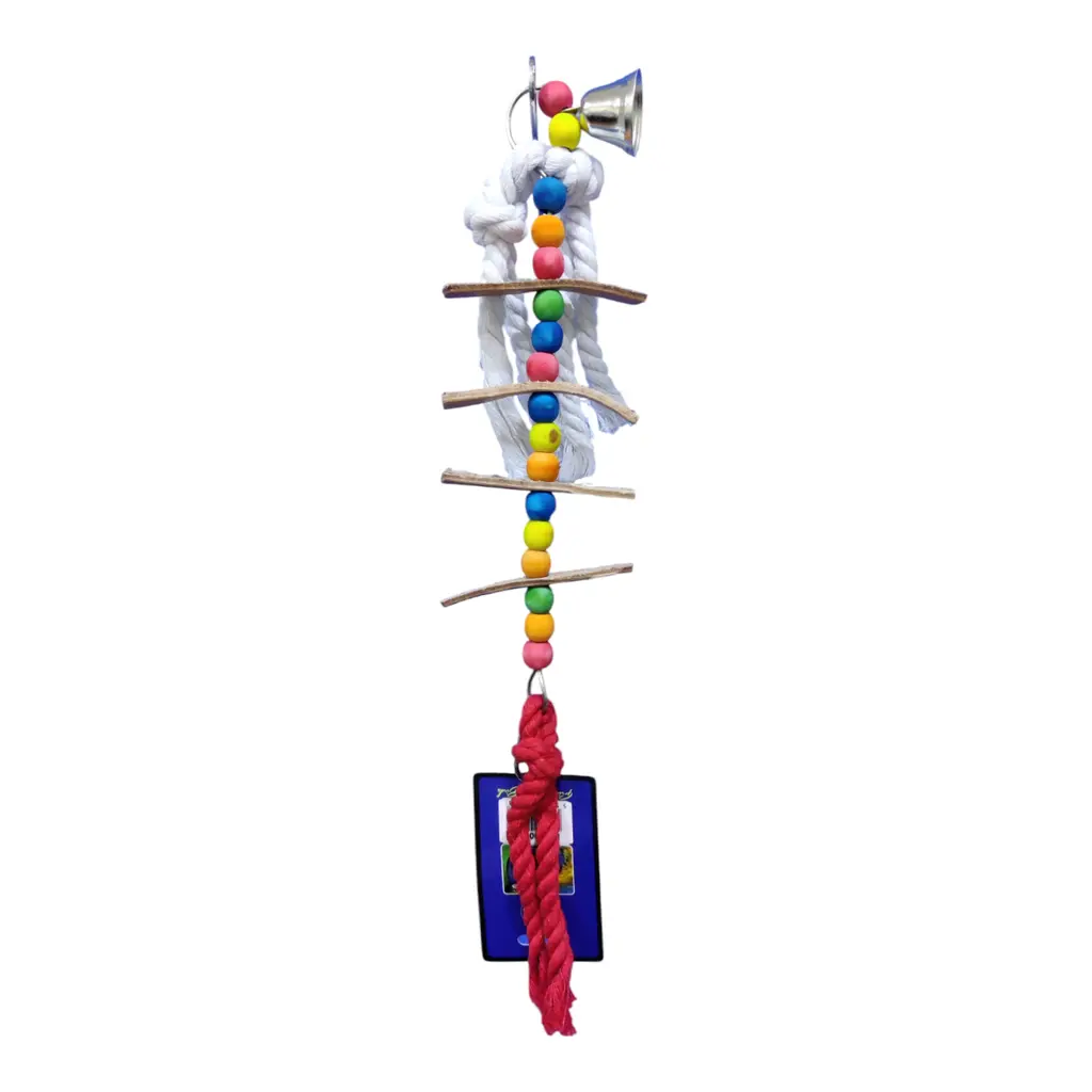 [BTLB0061] VanPet Bird Toy Natural And Clean - 30x8 cm