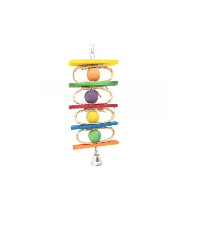 [BTLB0010] VanPet Hanging Toy For Birds With Bell 10
