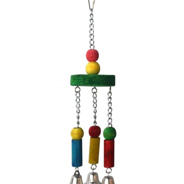 VanPet Swing Toy For Large Birds With Bells 10.5