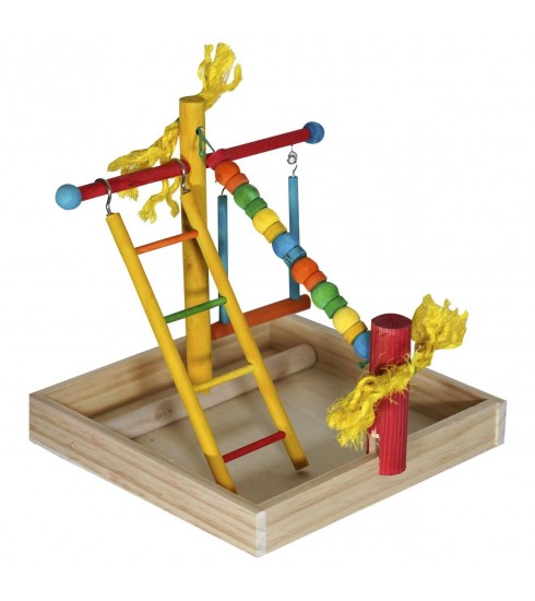 [BTLB03055] Vanpet Bird Playground With Lader (BTLB03055) - 23x23x23 cm