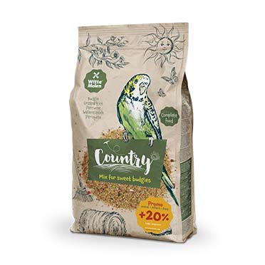 Witte Molen Country Budgie 2.5kg + 20% Extra 